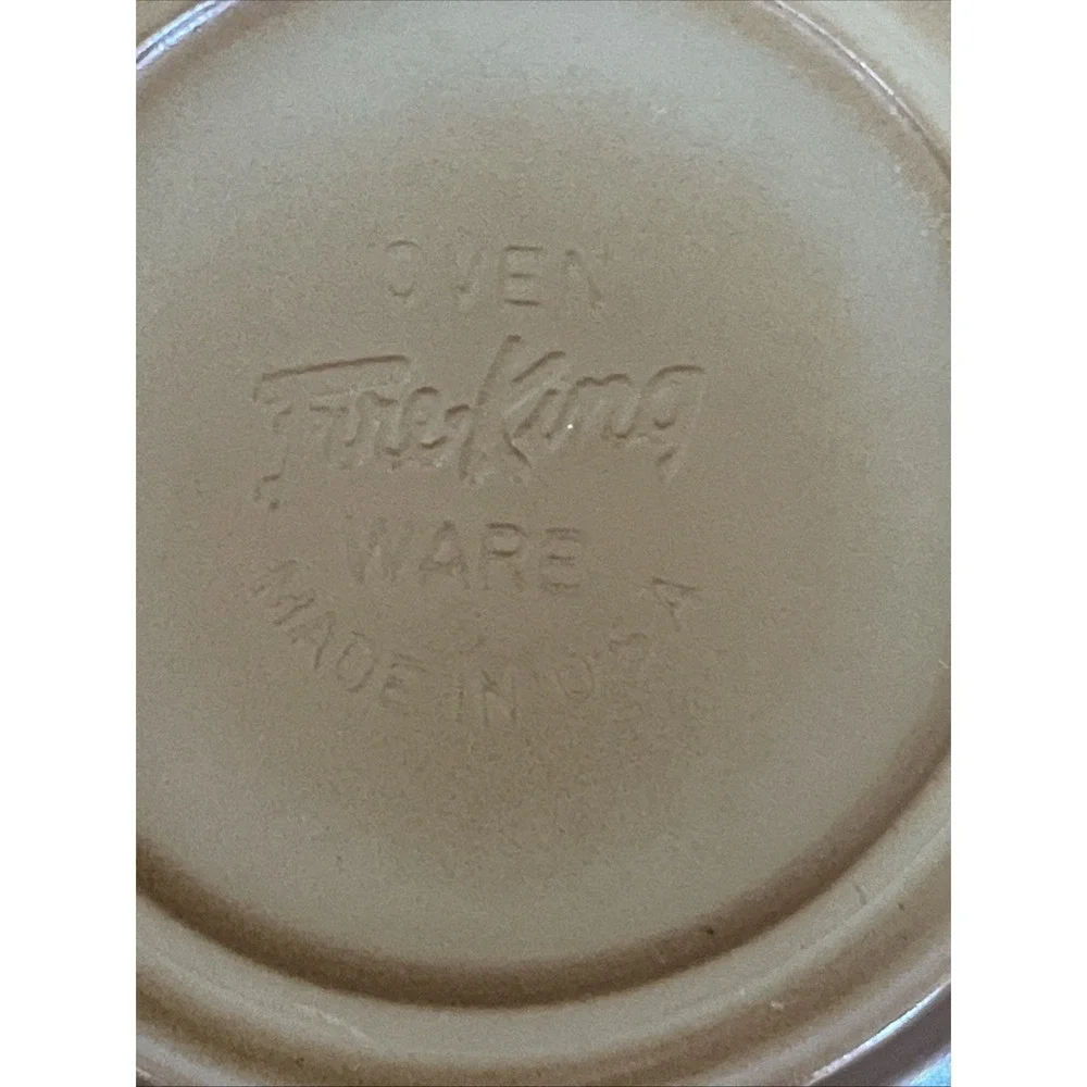 Vintage Fire-King Oven Ware Chili Cereal Bowl 5
